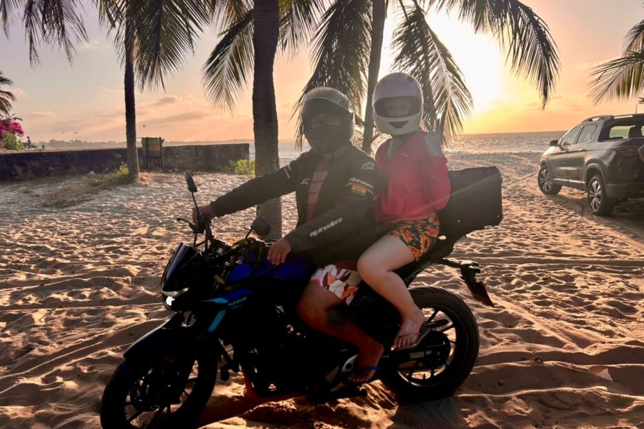Passeio de Moto pelo Litoral do Piauí: conheça as praias mais bonitas da região - Passeio ao Delta Tour de moto pelas praias do Piauí
